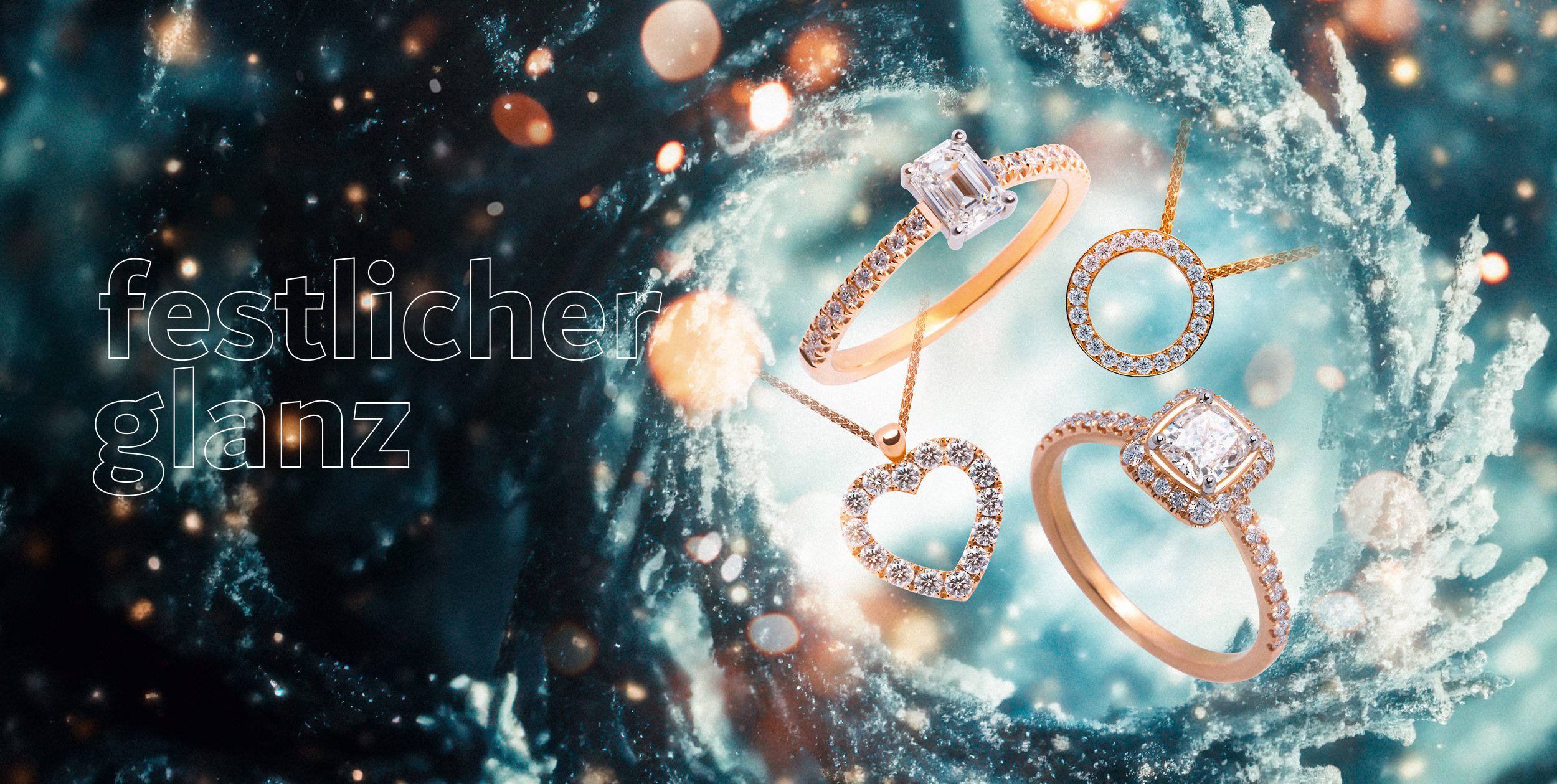 750/- Gold mit Brillanten Exklusiv von Juwelier Schumacher in Stuttgart